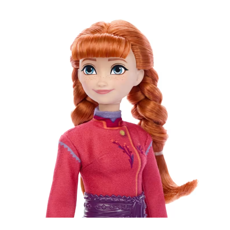 Boneca Anna e Filhote de Lobo com Acessórios - Mattel