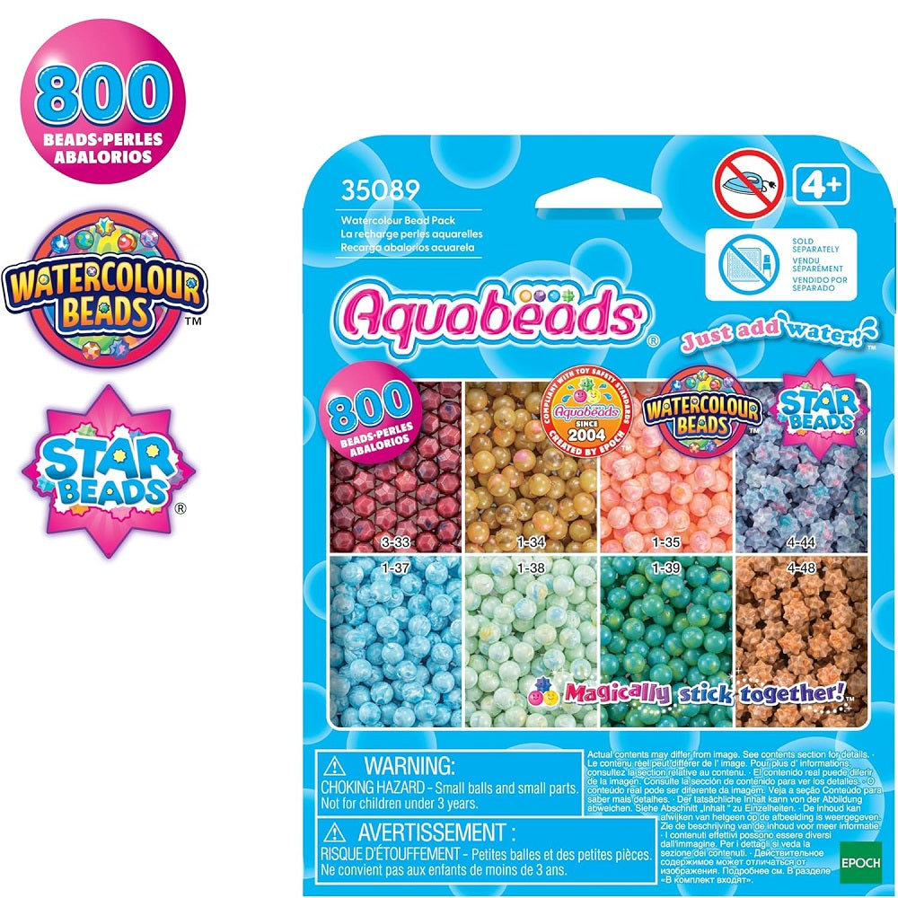 Aquabeads Watercolour Bead Pack - Epoch 35089