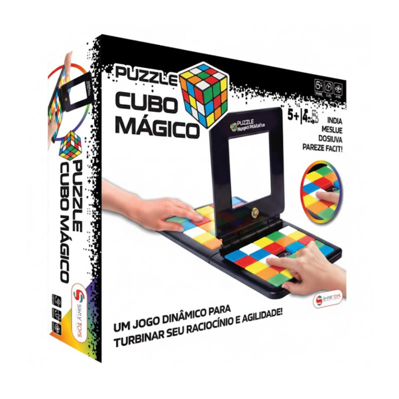 Jogo Pluzzle Cubo Mágico - SHINY TOYS