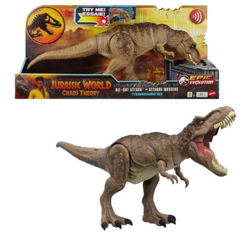 Jurassic World Ataque Total Dinossauro T-Rex - Mattel HXF53