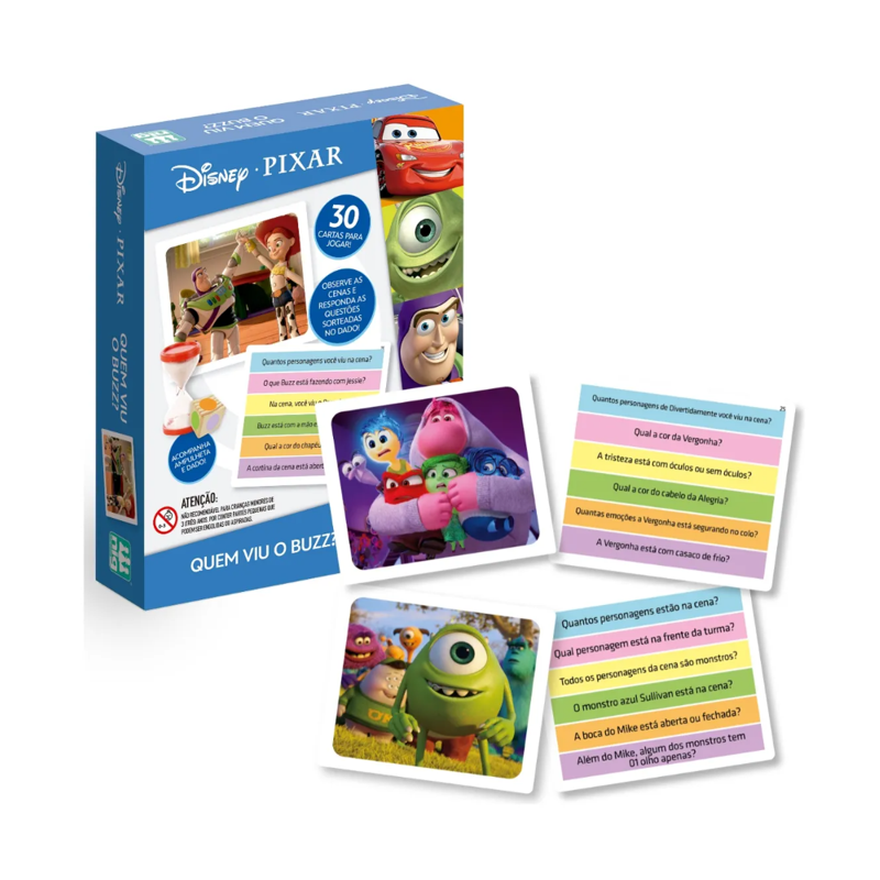 Jogo Infantil Quem Viu o Buzz - Nig