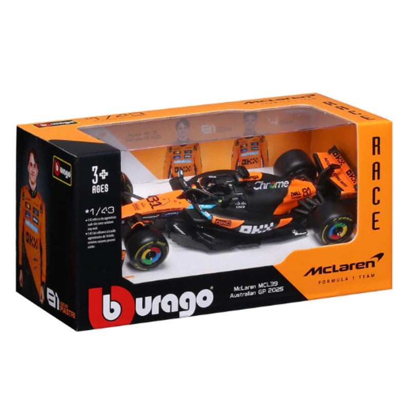 Miniatura McLaren MCL39 2025 1:43 Oscar Piastri - Burago