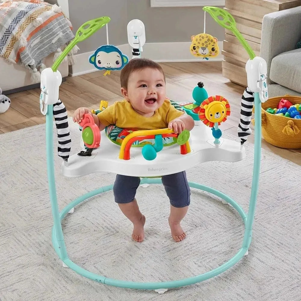 Fisher Price Baby Cadeirinha Pula Pula Floresta - Mattel