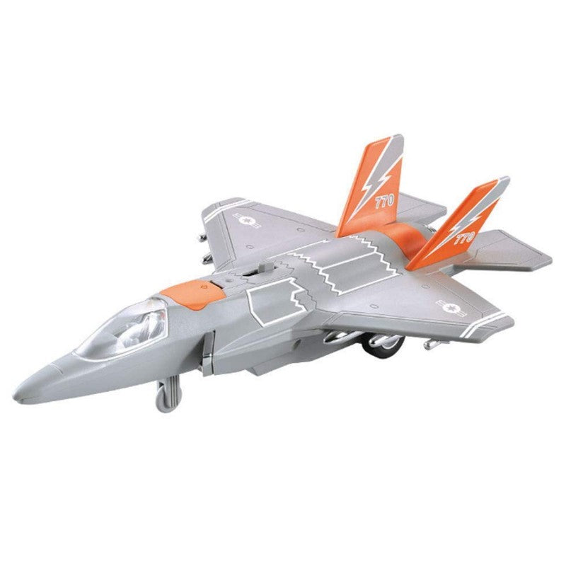 Avião de brinquedo com Som e Luzes 1:16 - Brink Center