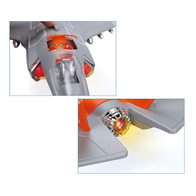 Avião de brinquedo com Som e Luzes 1:16 - Brink Center