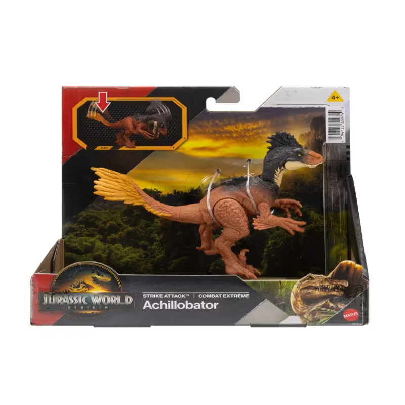 Dinossauro Articulado Strike Attack Jurassic World - Mattel