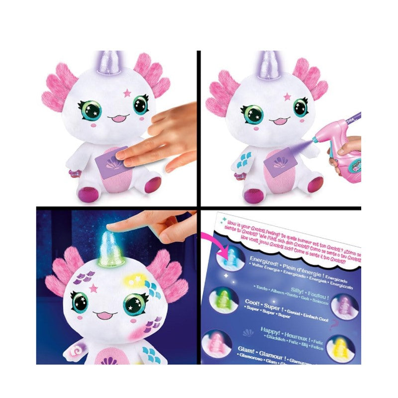 Pelucia Axolote Airbrush Plush Com Luz - Fun