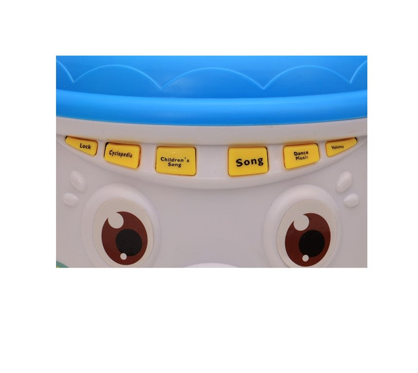Tambor Mágico Infantil com Atividades Luz e Som - Zippy Toys