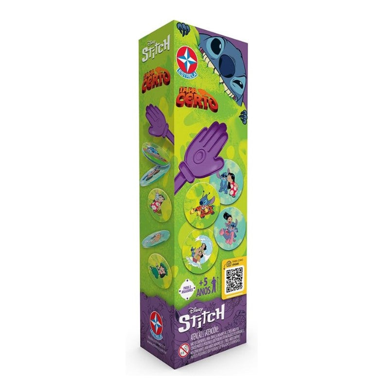 Jogo Tapa Certo Stitch - Estrela