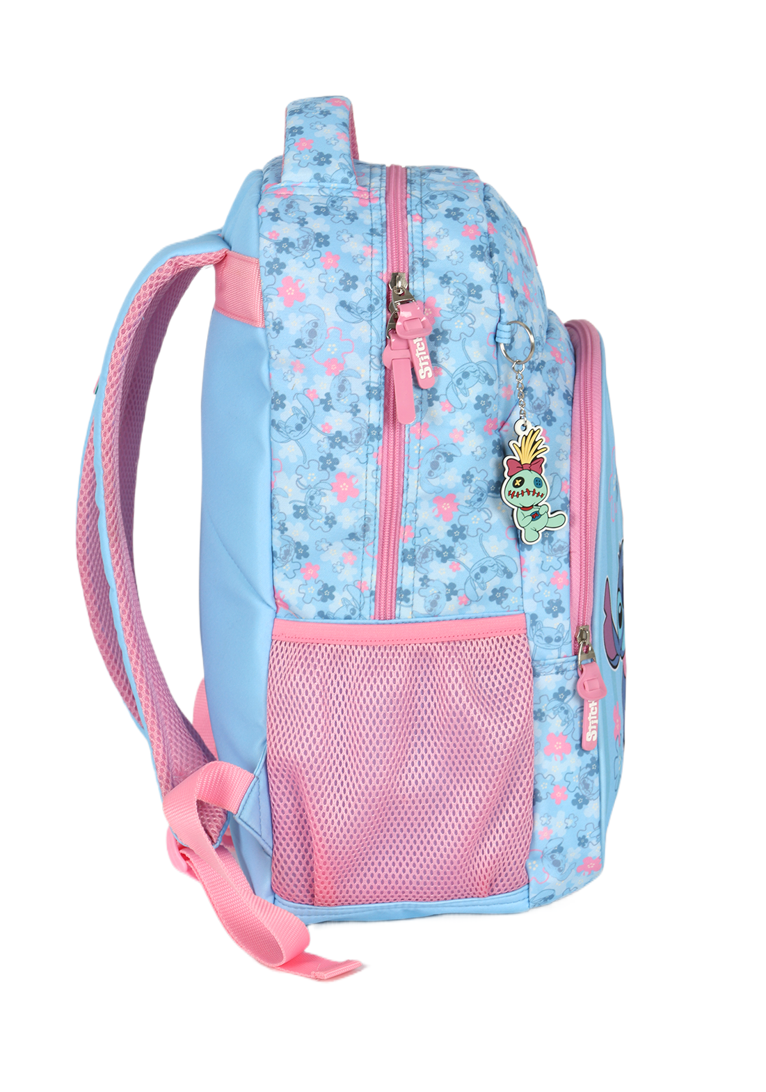 Kit Mochila + Estojo Luxcel Stitch & Angel