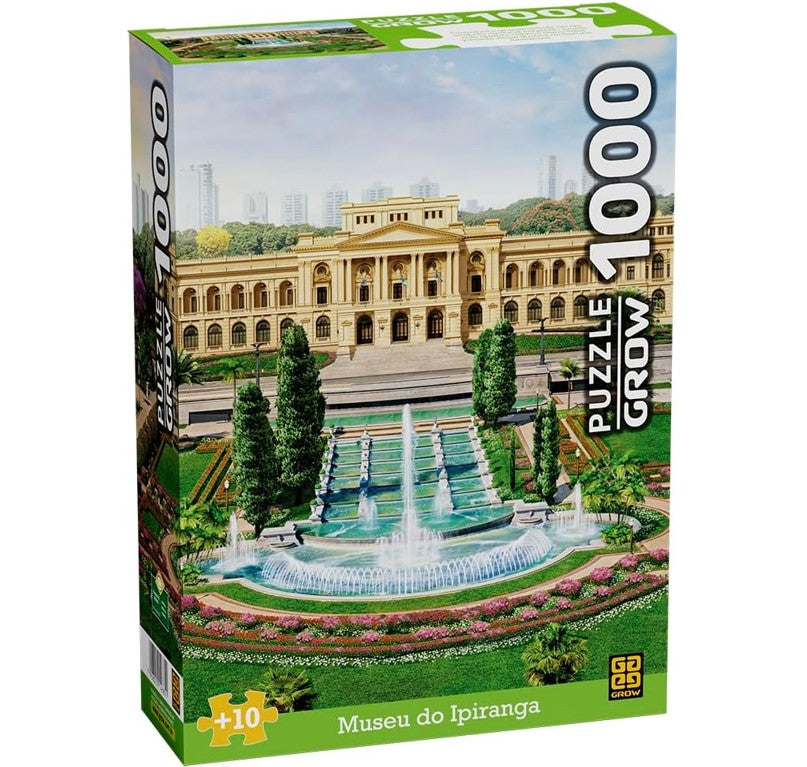 Quebra-cabeça 1000 Peças Museu do Ipiranga - Grow