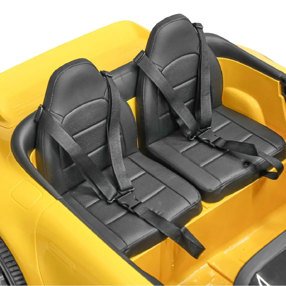 Carro Elétrico RUF- PSH Infantil Amarelo 24V - Zippy Toys
