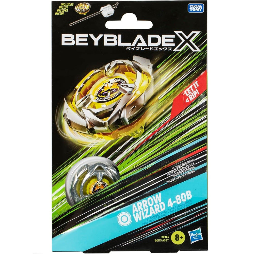 Beyblade X Arrow Wizard 4-80B Starter Pack Set - Hasbro