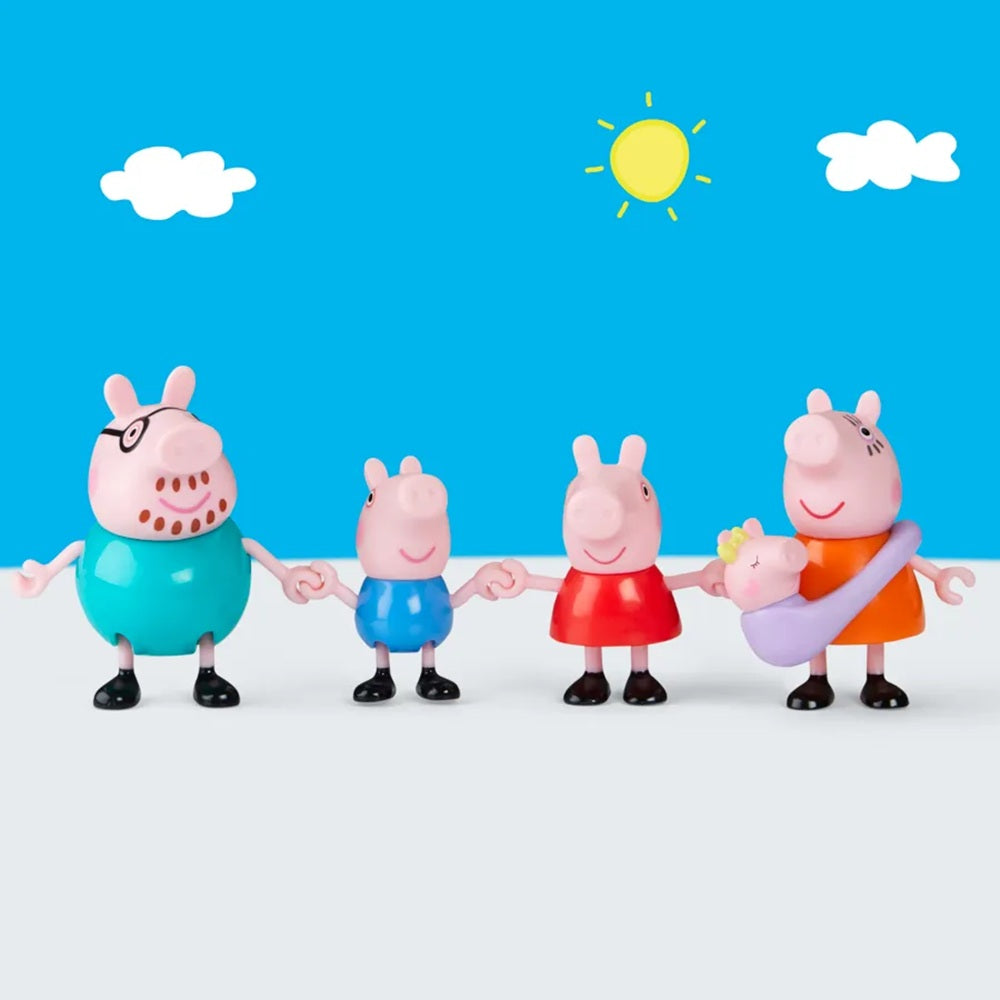 Conjunto Peppa Pig Nova Família Com Evie Pig - Hasbro