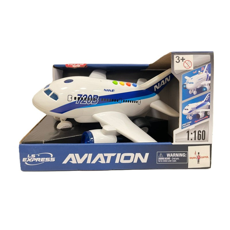 Avião com Som e Luzes Escala 1:16 - Brink Center