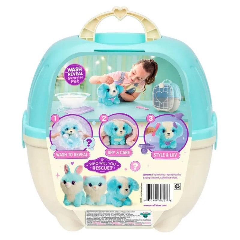 Adotados Scruff A Luvs Surpresa Azul - Fun