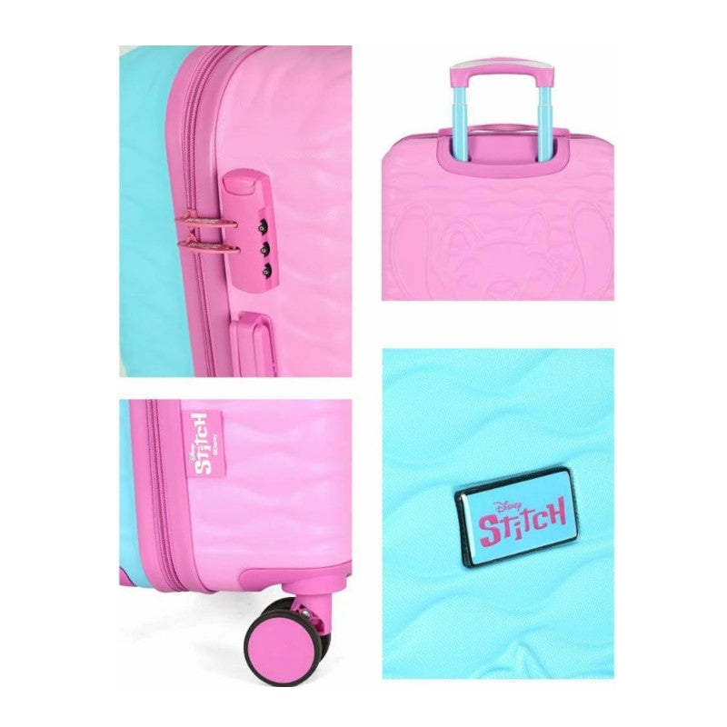 Mala de Viagem Media Stitch e Angel Dupla Face - Luxcel