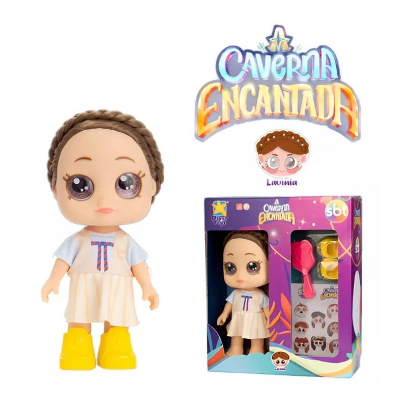 Boneca Lavínia A Caverna Encantada - DiverToys