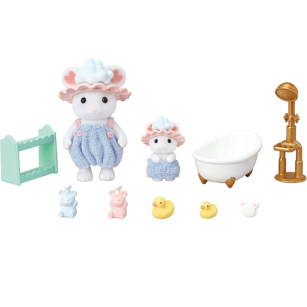 Sylvanian Families Hora do Banho Irmãos Ensaboados - Epoch