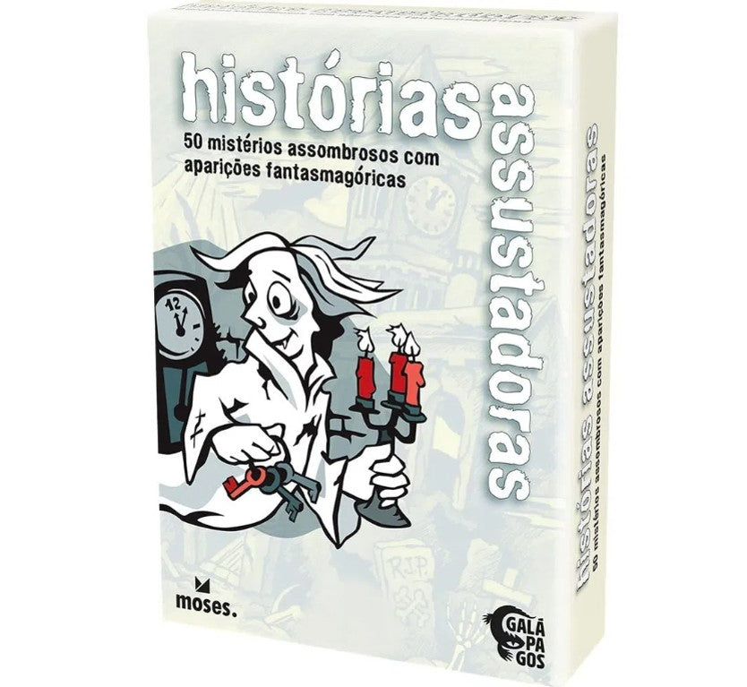 Jogo de Cartas - Histórias Assustadoras - White Stories - Galápagos