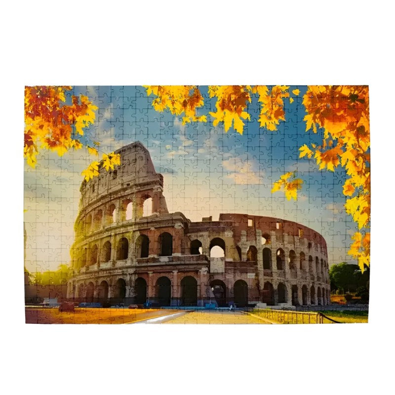 Quebra-Cabeça 500 Peças Coliseu no Outono - Pais & Filhos