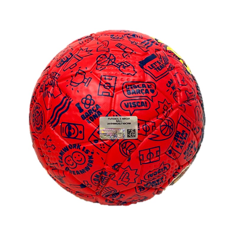 Mini Bola de Futebol Barça Kids Nº2  - Futebol e Magia