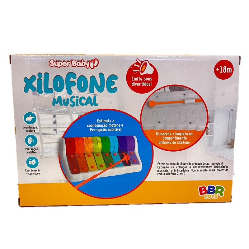 Xilofone Musical Super Baby - BBR R3502