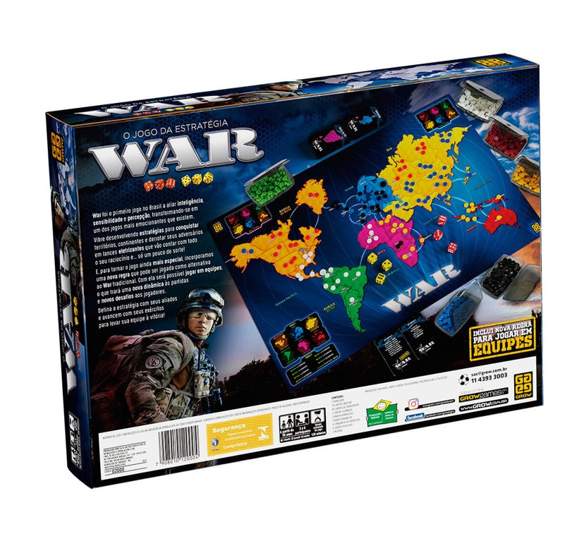 Jogo War da Grow
