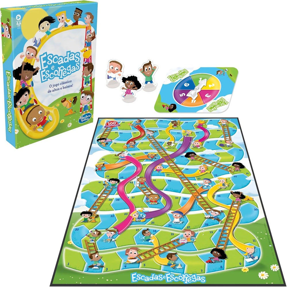 Jogo Escadas e Escorregas - Hasbro