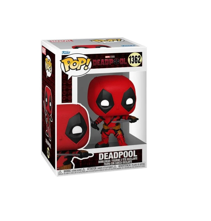 Boneco Funko Pop Marvel Deadpool E Wolverine - Deadpool