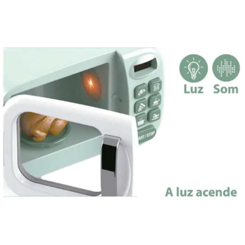 Mini Cozinha Microondas com Luz e Som - FÊNIX