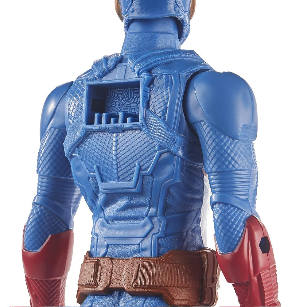 Boneco Articulado Capitão América Titan Hero 30cm - Hasbro