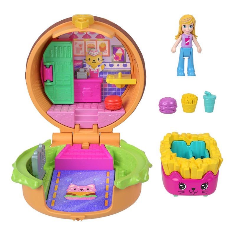 Polly Pocket Tiny Takeout Reveal Surpresa - Mattel