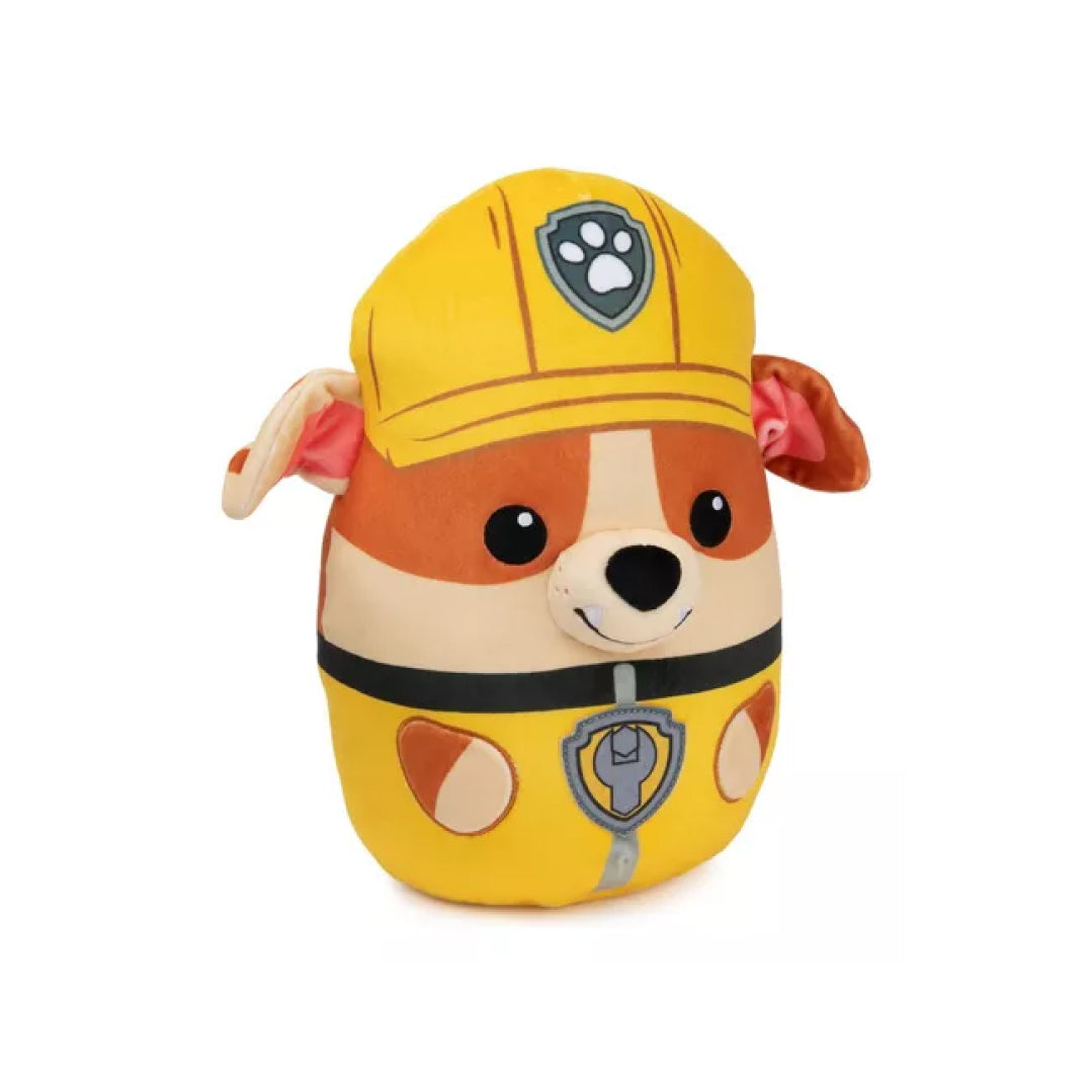 Pelúcia Squish do Rubble de 20cm - Patrulha Canina