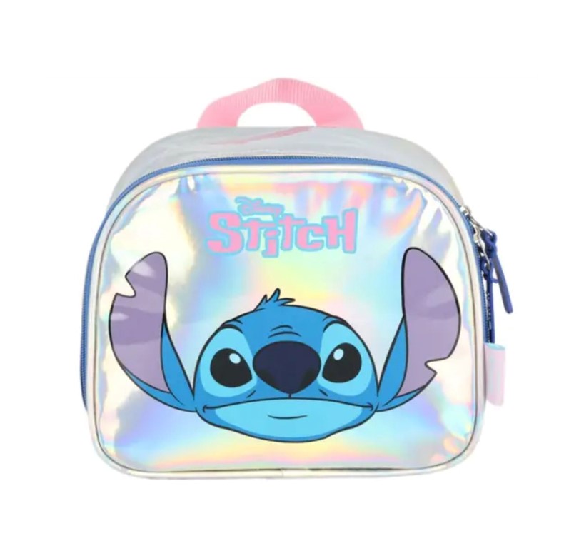 Lancheira Térmica Disney Stitch Infantil Holográfica Luxcel