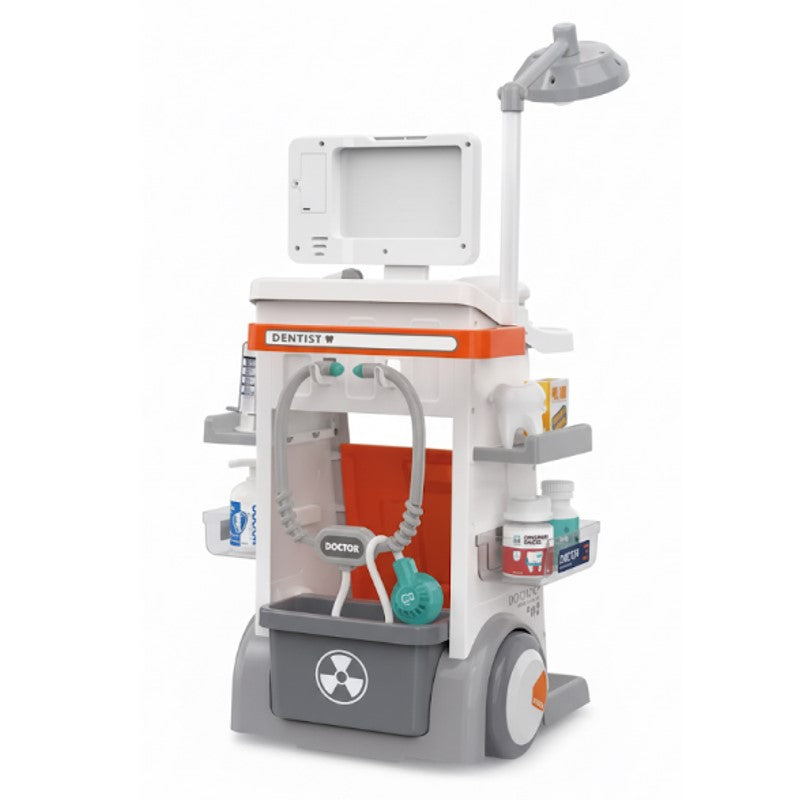 Kit Carrinho de Médico com Acessórios - SHINY TOYS