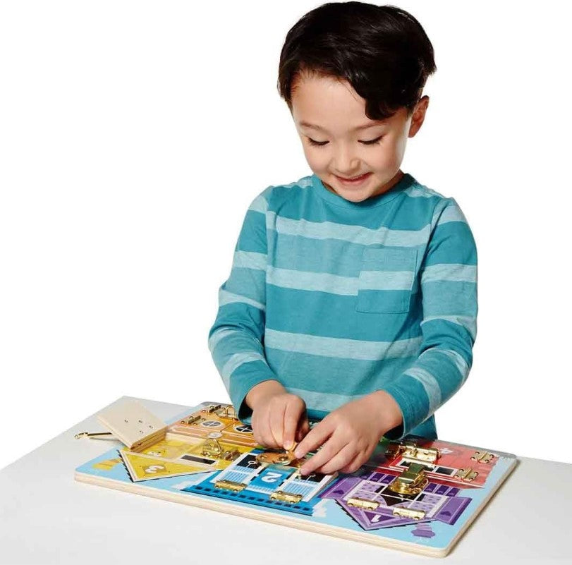 Brinquedo Porta e Trava de Madeira Melissa e Doug - Sunny