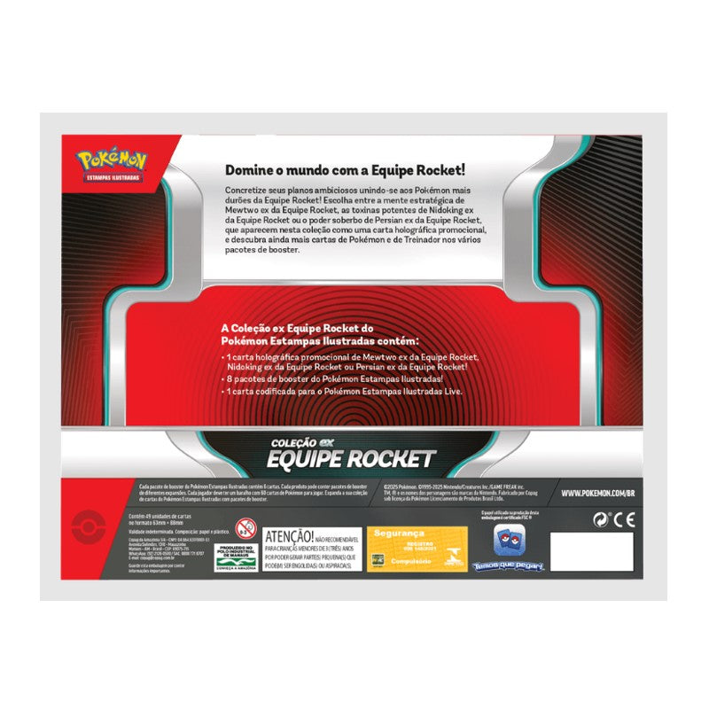 Box Coleção Ex Equipe Rocket - Copag