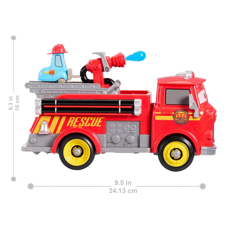Caminhão de Bombeiro Ruivo e Guido Carros Disney - Mattel