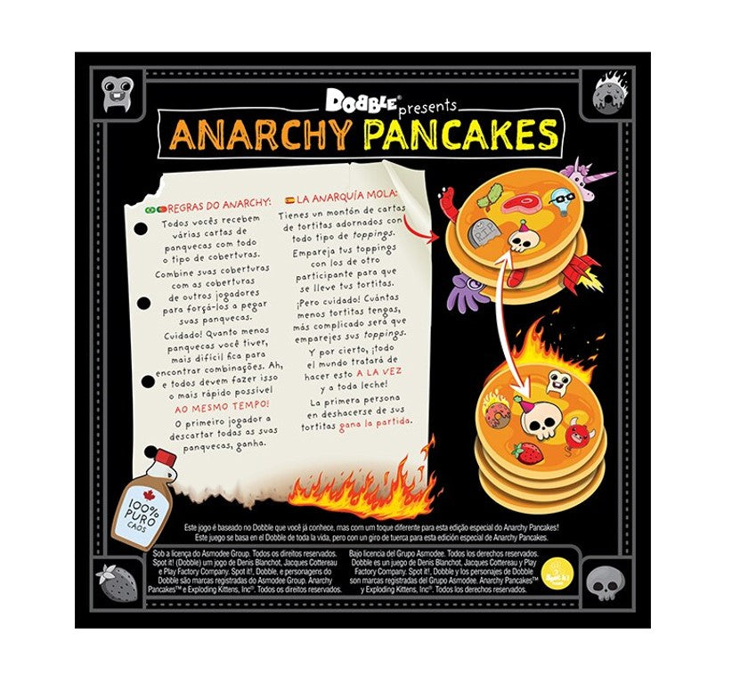Dobble Anarchy Pancakes - Galápagos