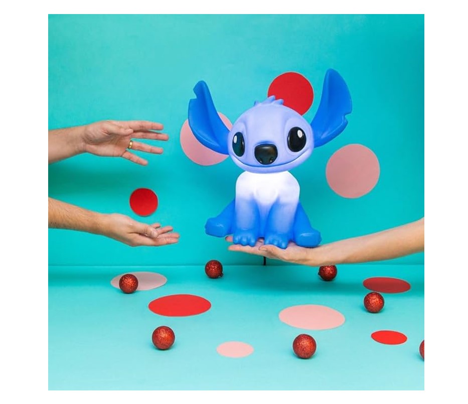 Luminária Abajur Stitch Disney com Lâmpada de Led - Usare