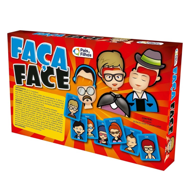 Jogo Faça Face - Pais & Filhos