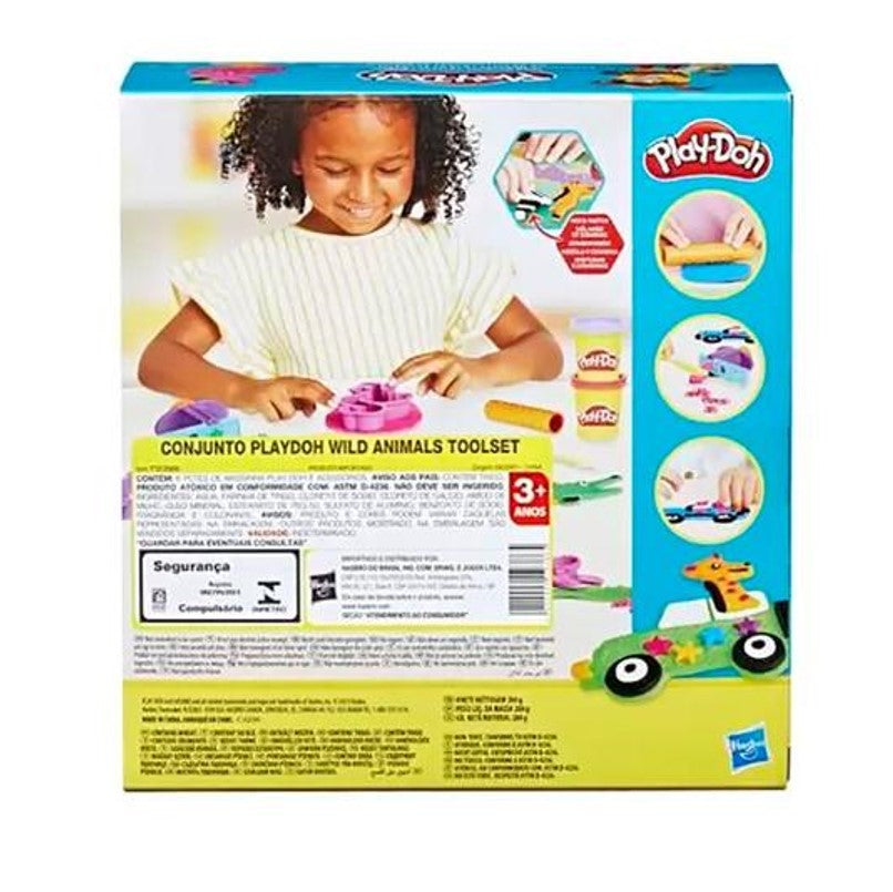 Conjunto Play-Doh Animais Selvagens - Hasbro