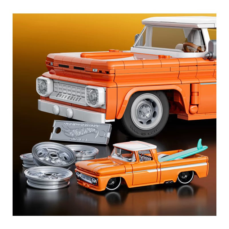 Hot Wheels Brick Shop Elite Carro Chevy de 1962 - Mattel