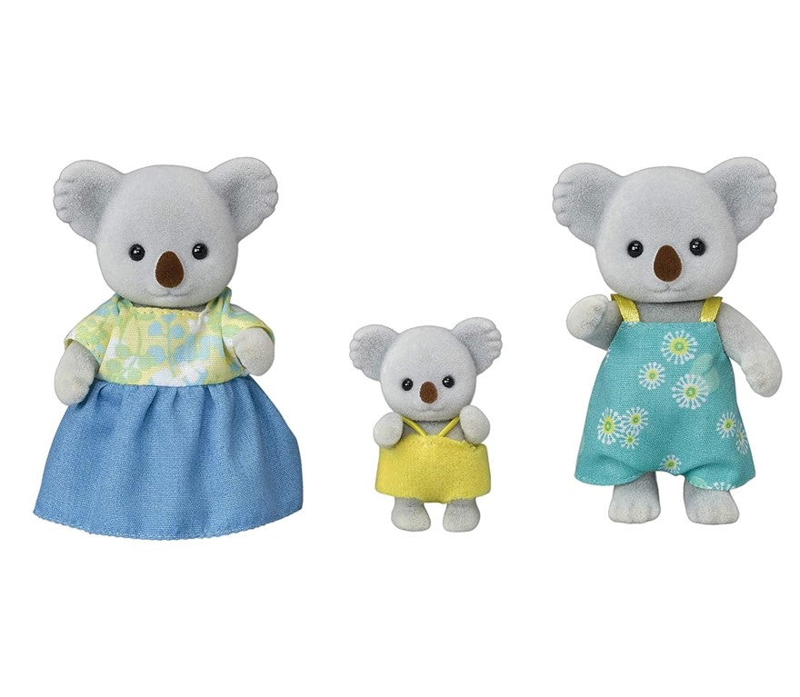 Sylvanian Families - Família Dos Coalas Copa de Árvore