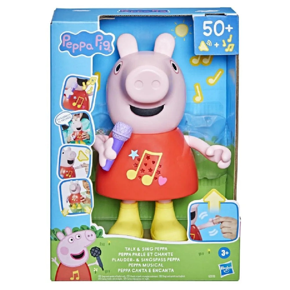 Boneca Peppa Pig Canta e Encanta - Hasbro
