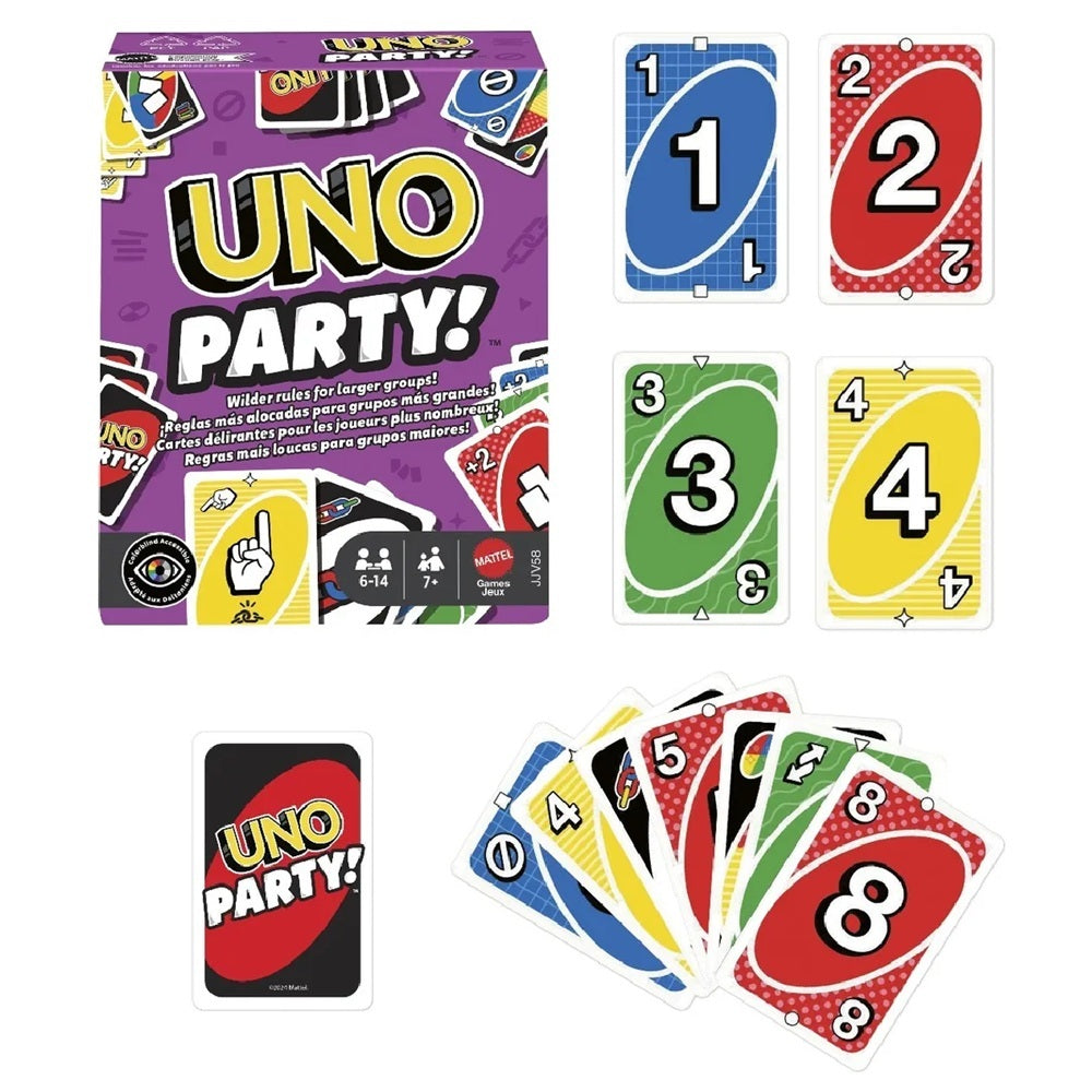 Jogo de Cartas UNO Party - Mattel