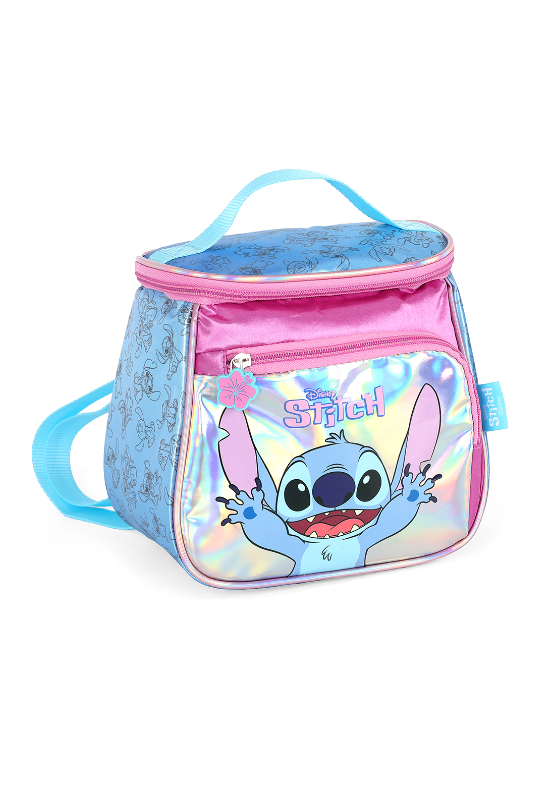 Lancheira Escolar Stitch Disney Luxcel – Térmica e Brilhante