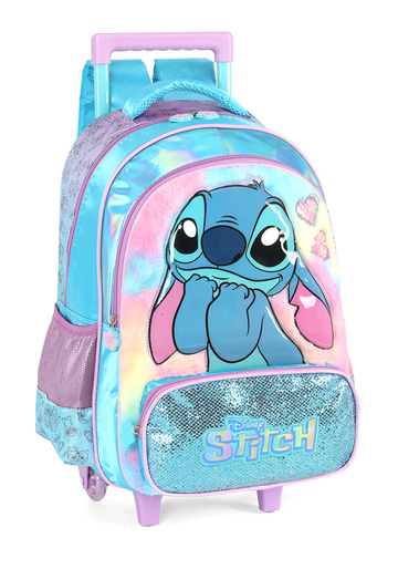 Mochila de Rodinhas Stitch Disney Luxcel – Infantil / Juvenil | Original, Brilhante e Encantadora!