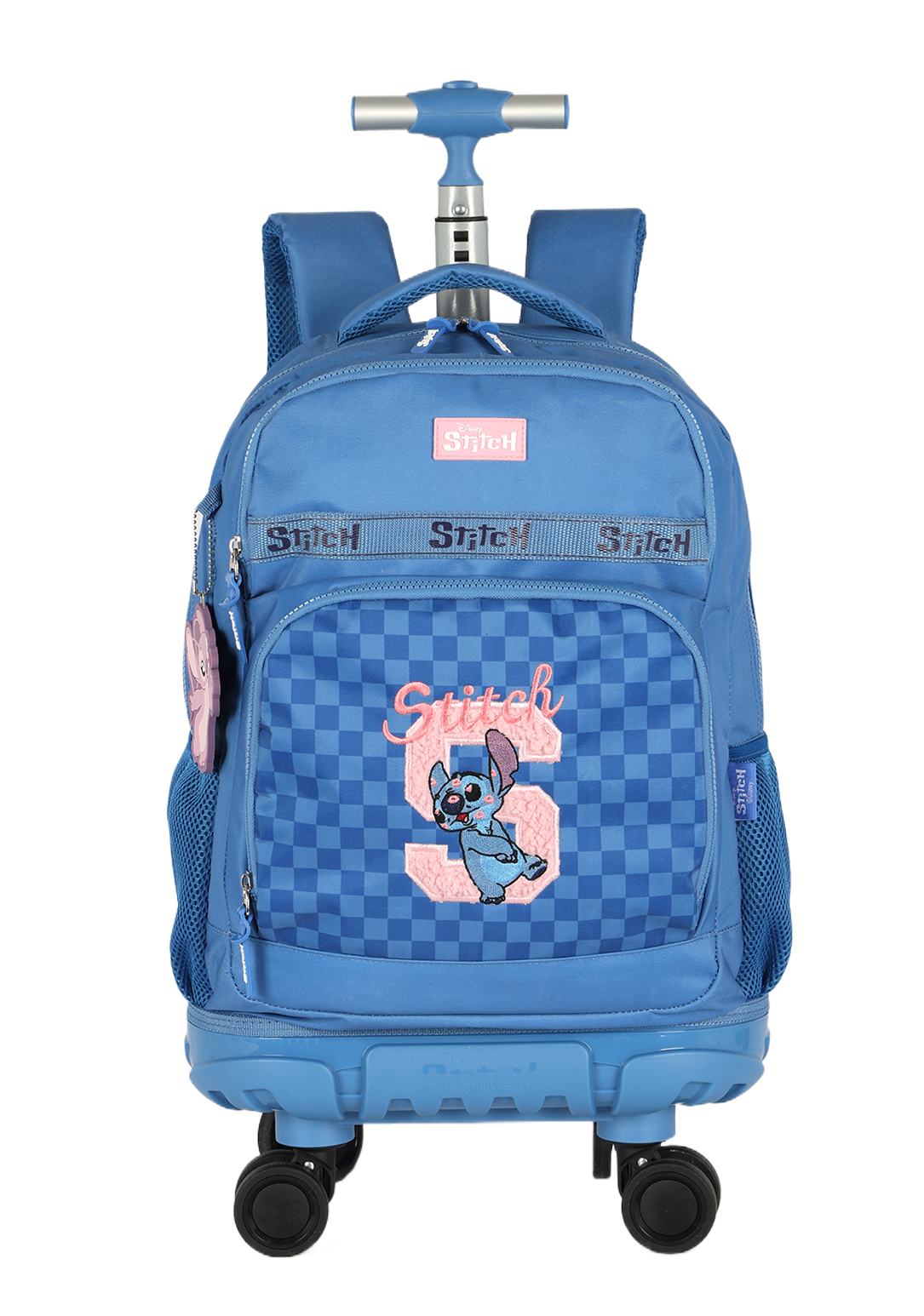 Mochila de Rodinhas Stitch Luxcel – Azul
